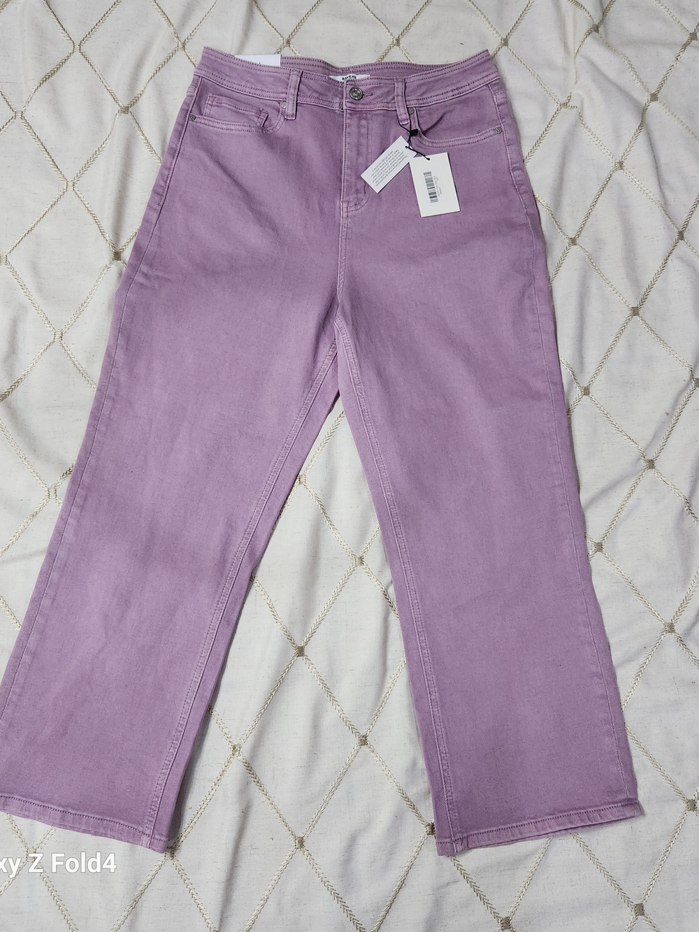 BAYEAS Los Angeles‎ Perfect Stretch Straight Leg Jeans Lavender Purple 31P NWT
